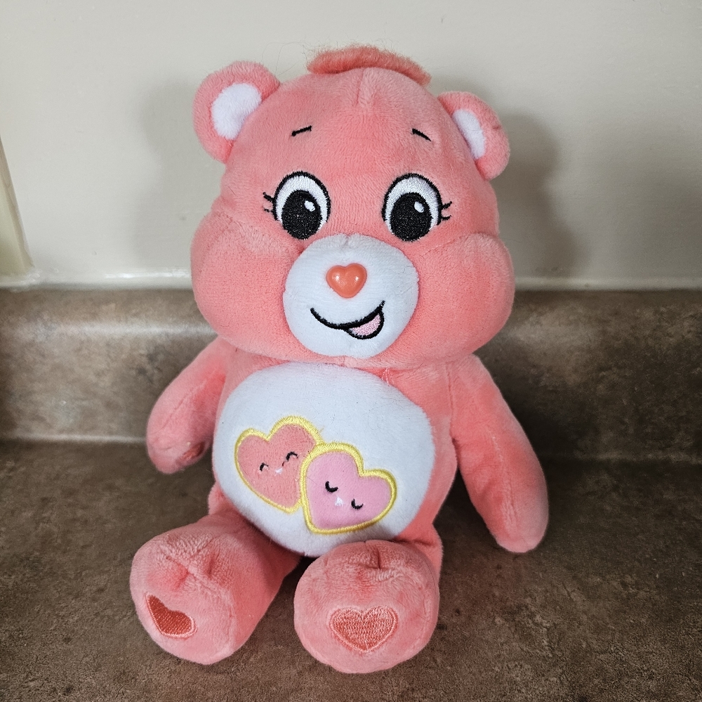 Care Bear Pink Love-a-Lot Bear 10 inch Plush Toy